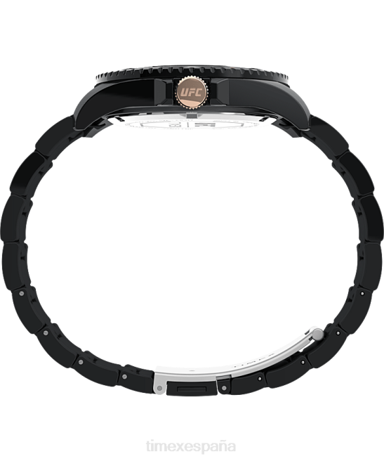 relojes | Timex reloj ufc debut de 42 mm con pulsera de acero inoxidable negro hombres Z8X2170