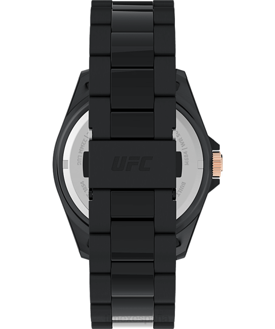 relojes | Timex reloj ufc debut de 42 mm con pulsera de acero inoxidable negro hombres Z8X2170