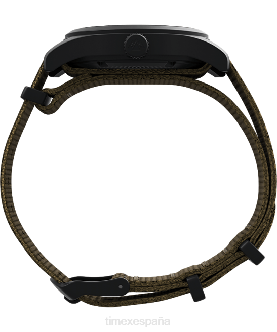relojes | Timex Reloj Expedition North Field Post Solar de 36 mm con correa de tela reciclada ip-negro/bronceado/negro hombres Z8X223