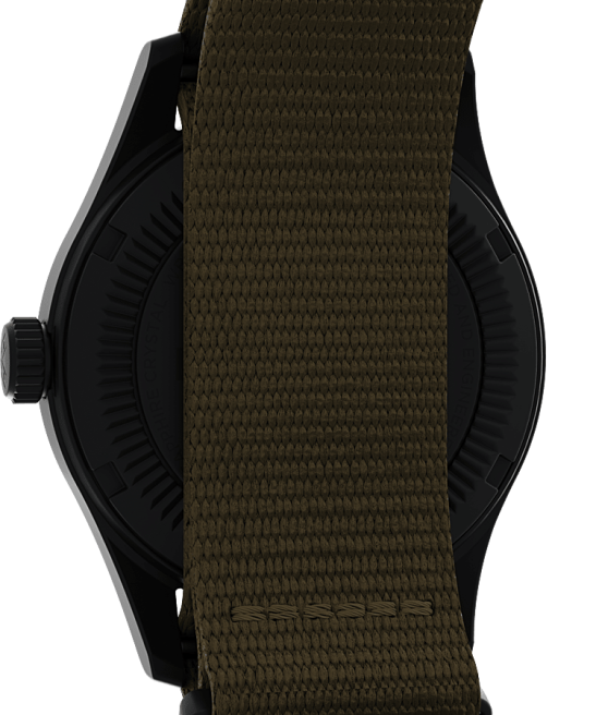 relojes | Timex Reloj Expedition North Field Post Solar de 36 mm con correa de tela reciclada ip-negro/bronceado/negro hombres Z8X223