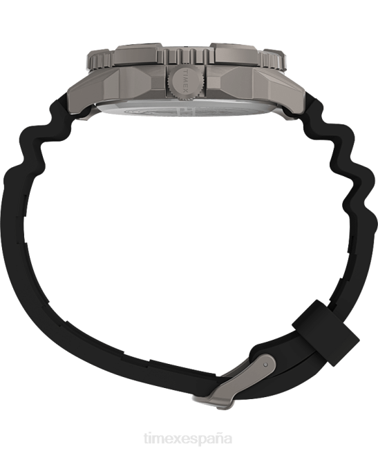 relojes | Timex Reloj Expedition North Ridge de 41 mm con correa de silicona. titanio/negro hombres Z8X27