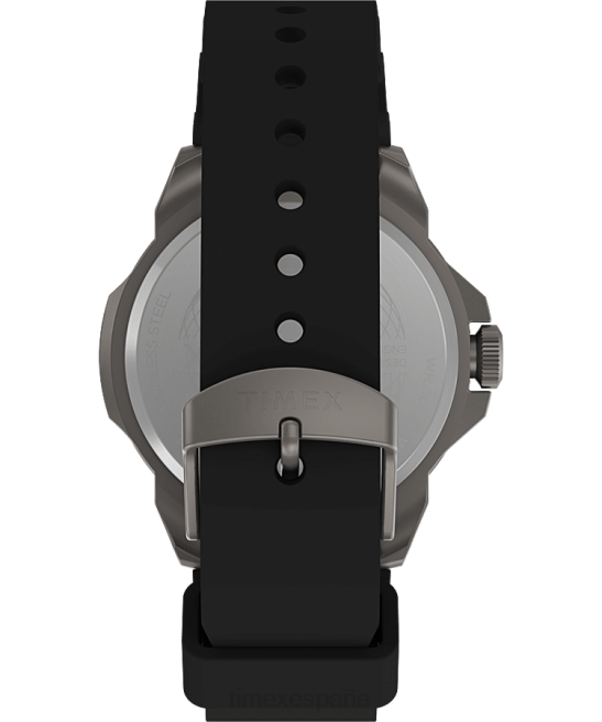 relojes | Timex Reloj Expedition North Ridge de 41 mm con correa de silicona. titanio/negro hombres Z8X27