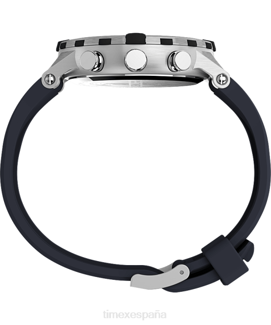 relojes | Timex Reloj Expedition North Tide-Temp-Compass de 45 mm con correa de silicona acero inoxidable/azul hombres Z8X236