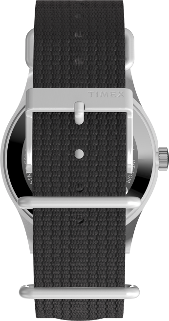 relojes | Timex x reloj todd snyder mk1 de 40 mm con correa de tela acero inoxidable/negro/otro hombres Z8X21