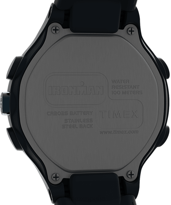 relojes | Timex reloj ironman t200 42mm con correa de silicona azul hombres Z8X2273