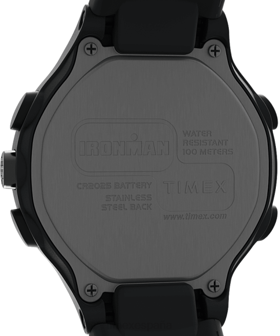 relojes | Timex reloj ironman t200 42mm con correa de silicona gris hombres Z8X2274