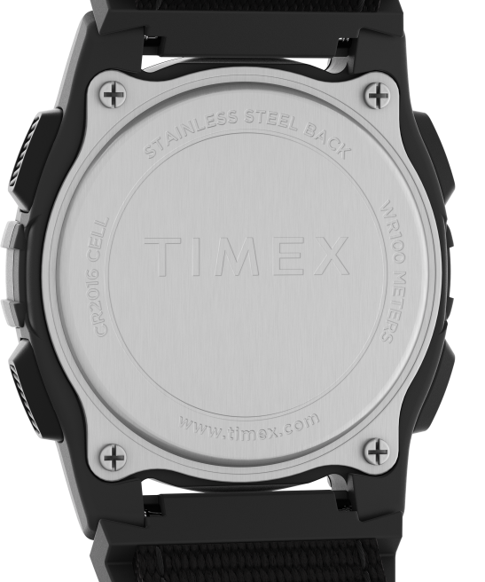 relojes | Timex Reloj Expedition Cat mediano de 34 mm con correa de tela negro hombres Z8X2257