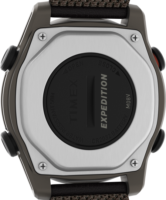 relojes | Timex Reloj Expedition Trailblazer+ de 43 mm con correa de material mixto. rojo marrón hombres Z8X2241