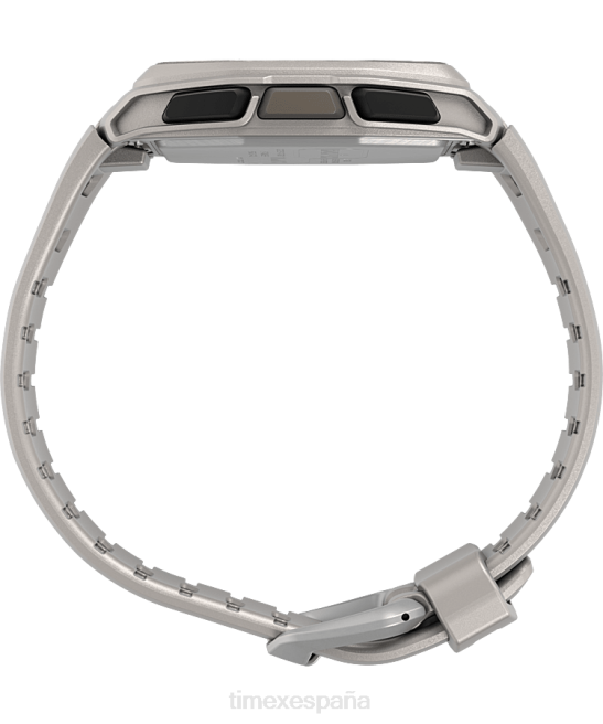 relojes | Timex reloj ironman t300 con correa de silicona blanco negro hombres Z8X2261