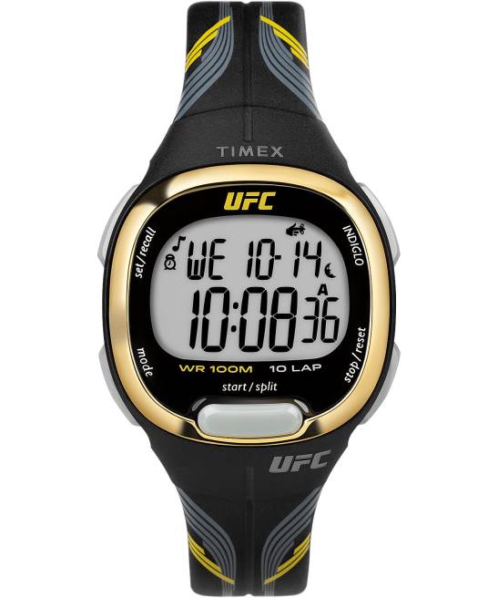 relojes | Timex reloj ufc takedown de 33 mm con correa de resina negro hombres Z8X2253