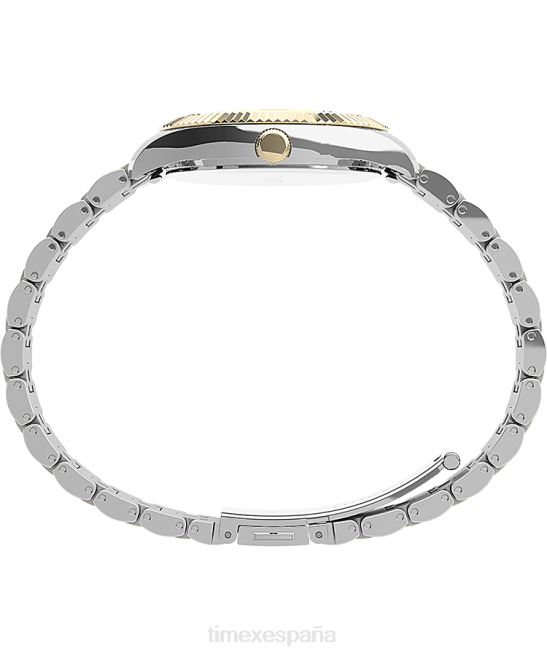 relojes | Timex Reloj Legacy Boyfriend de 36 mm con pulsera de acero inoxidable bicolor/tono dorado mujer Z8X2336