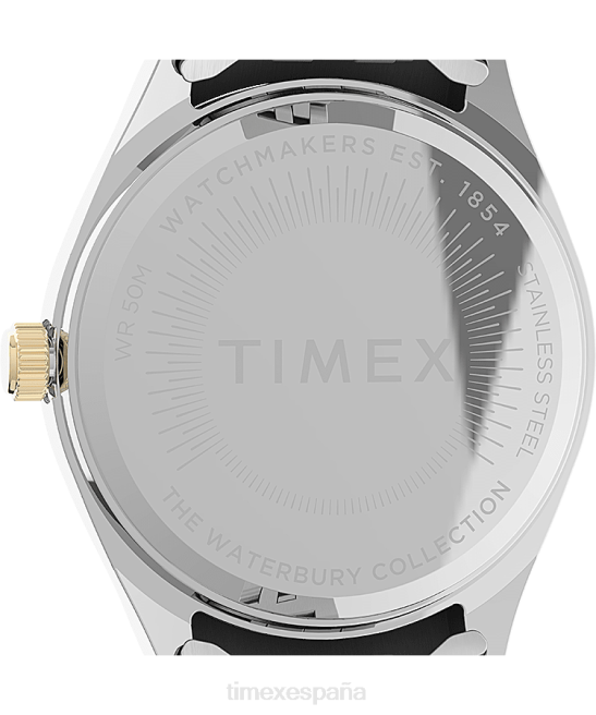 relojes | Timex Reloj Legacy Boyfriend de 36 mm con pulsera de acero inoxidable bicolor/tono dorado mujer Z8X2336