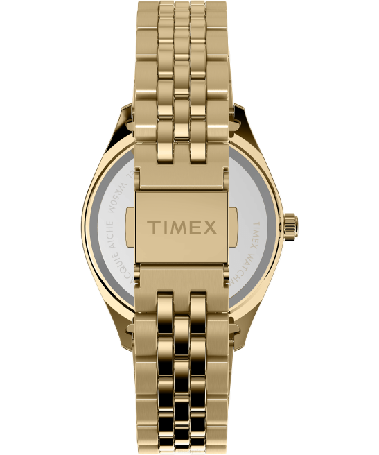 relojes | Timex Reloj Legacy x Jacquie Aiche con esfera dorada y ojo de tribu de 36 mm tono dorado/negro mujer Z8X2320