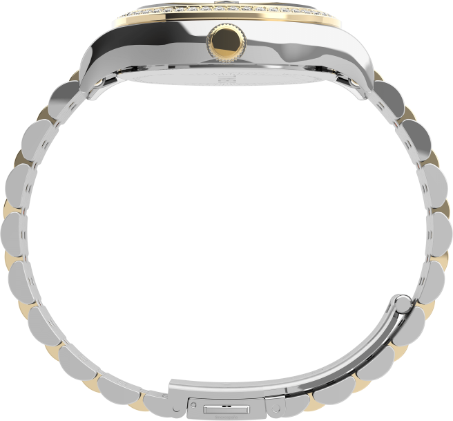 relojes | Timex Reloj Waterbury tradicional de 34 mm con pulsera de acero inoxidable. bicolor/tono plateado mujer Z8X2369