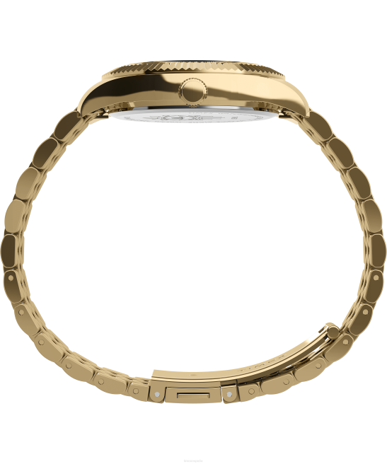 relojes | Timex reloj Legacy x Jacquie Aiche lapislázuli Tribe Eye de 36 mm tono dorado/azul mujer Z8X2321