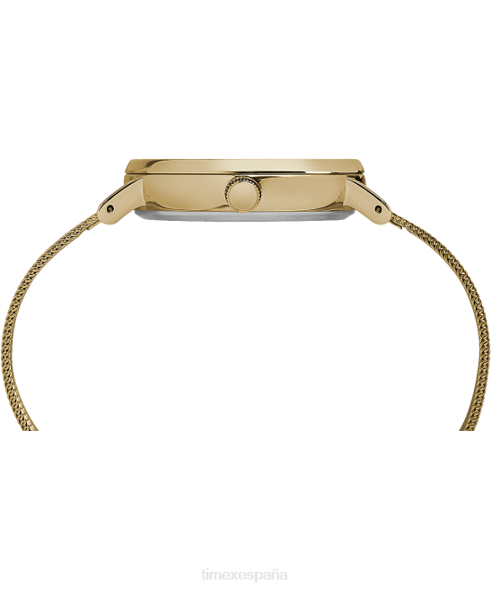 relojes | Timex reloj fairfield de 37 mm con correa de malla tono dorado/natural mujer Z8X2350