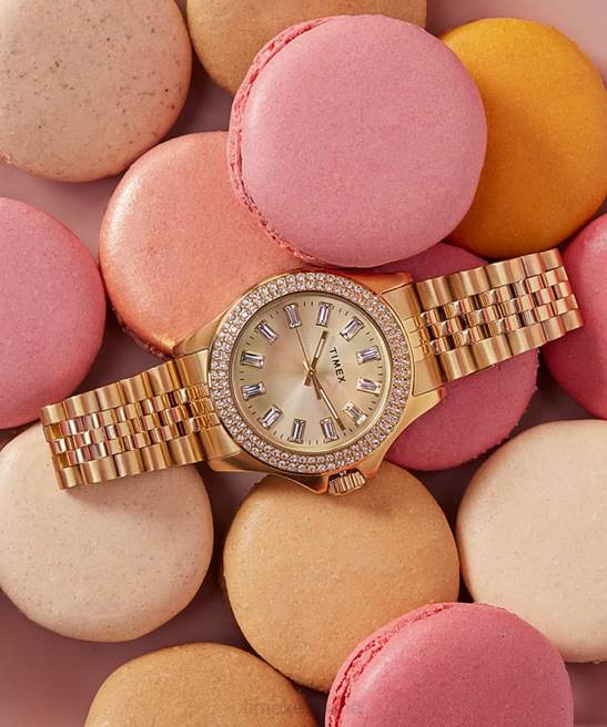 relojes | Timex reloj kaia de 38 mm con pulsera de acero inoxidable tono dorado/tono plateado mujer Z8X2363