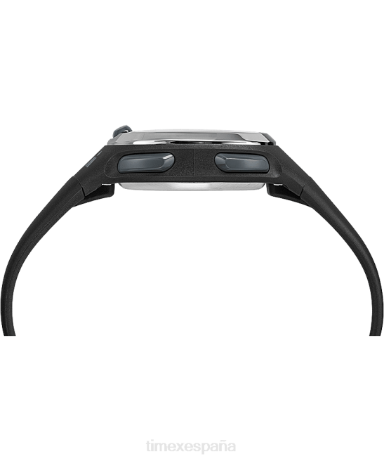 relojes | Timex Reloj Ironman Transit de tamaño mediano con correa de resina de 33 mm. negro/tono plateado mujer Z8X2411