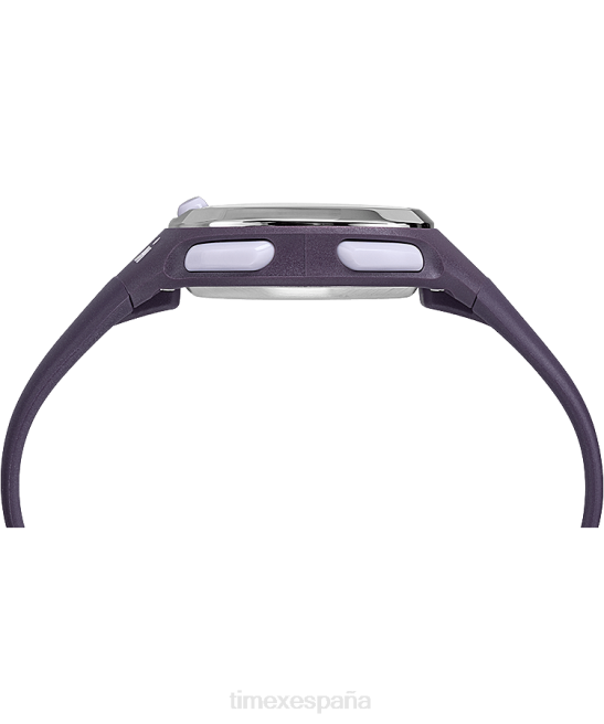 relojes | Timex Reloj Ironman Transit de tamaño mediano con correa de resina de 33 mm. tono morado/plateado mujer Z8X2409