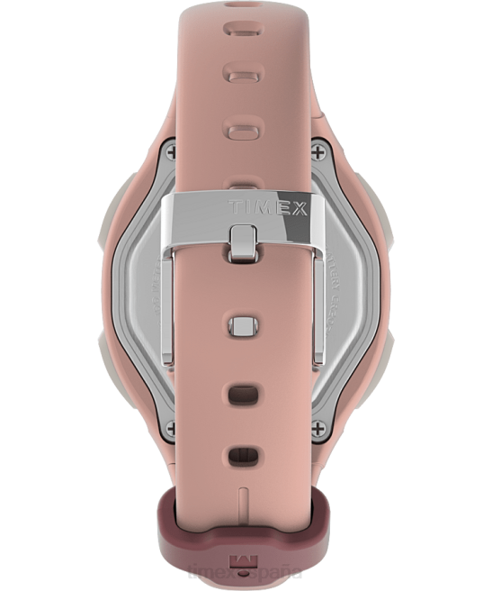 relojes | Timex reloj transit de 33 mm con correa de resina tono rosa/oro rosa mujer Z8X2406