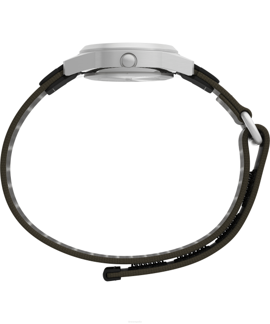 relojes | Timex Reloj Expedition Field Mini de 26 mm con correa fastwrap acero inoxidable/negro mujer Z8X2395